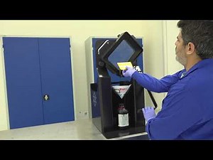 Stratasys Academy | Origin One 3D Printer: Using the Tray Pour Jig