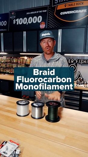 Let’s break down the big 3 line options 🛎️ #fishing #reels | Jacob Wheeler