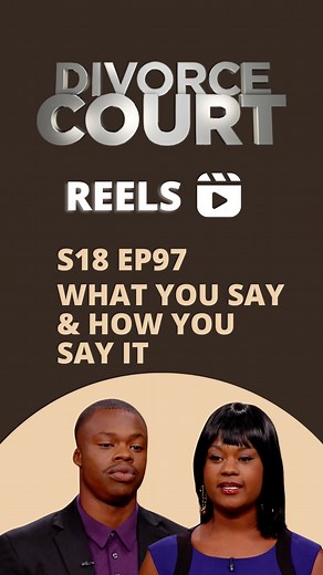 Judge Lynn Toler always says it best! Check out the full episode, here! facebook.com/1649504608911202 | Divorce Court TV