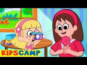Let's Take A Picture 📸 Camera song | KidsCamp Nursery Rhymes For Babies