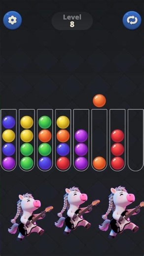 Ball Sort Puzzle Level #shorts #youtubeshorts #shortsvideo #viralshorts #gaming