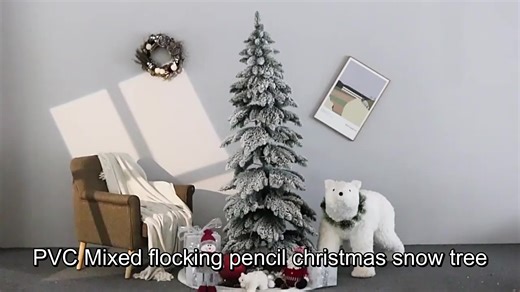 Most Popular Artificial Christmas Tree Pre Lit with PE PVC Branches and Multicolor LEDs Christmas Tree