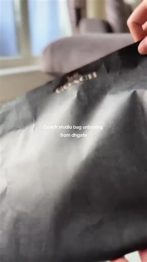Coach studio bag unboxing channel ❣️🌹🥀 Perfect quality from Dhgate!💝💫 Click the link 🔗 on my bio to purchase ✨️