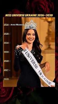 👑🇺🇦 Miss Universe Ukraine 2020–2026 | The Inspiring Queens Who Carried the Crown ✨🌍