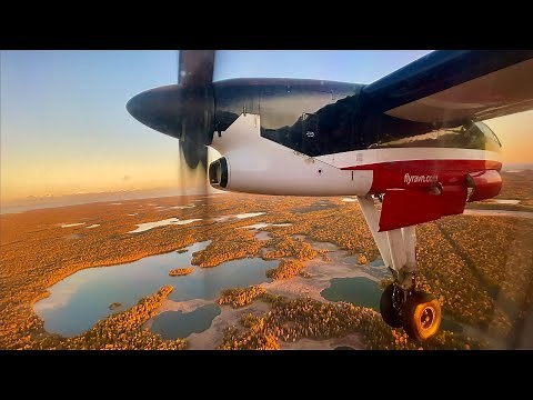 Full Flight – Ravn Alaska – De Havilland DHC-8-106 Dash 8 – ANC-ENA – N885EA – 7H124 – IFS Ep. 501