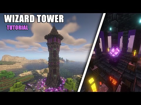 Wizard Tower Minecraft Tutorial 1.20+