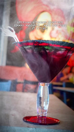 Everyone’s talking about our spooky margarita — have you tried it yet? 👻🍸 📍Molcajete Mexican Restaurant