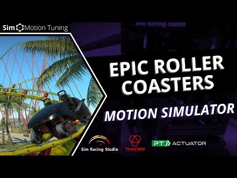 Epic Roller Coasters / Sim Racing Studio / PT Actuator 6DOF Motion Simulator
