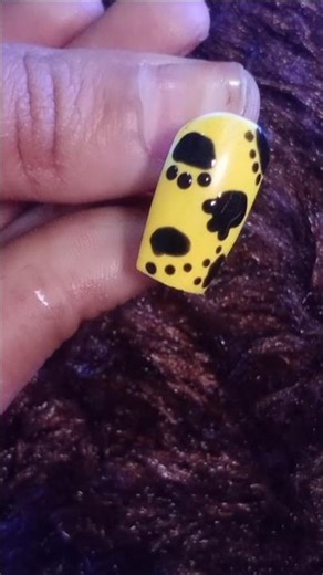 animal print 🐾 nail art tutorial #song #simplenails #nailart #animals #ytshorts
