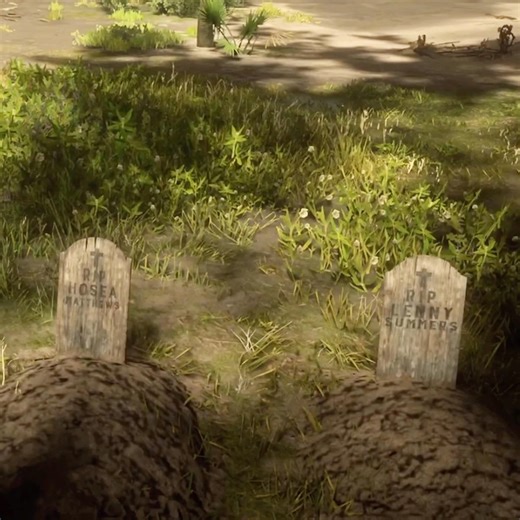 Hosea and Lenny got their wish. Red dead redemption edit