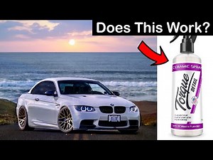 Torque Detail Ceramic Spray Wax Review & Quick Car Wash Test Easily Apply Ceramic Coating For Cars