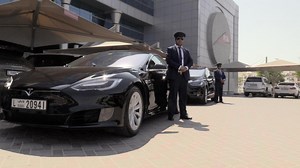 Video: An exclusive look inside Dubai's latest Tesla taxis