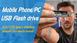 Watch 2 in 1 USB Type-C flash drive, easily share files and data on Amazon Live