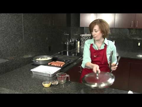 Tailgating Recipes: Grilled Knockwurst and Golden Onions