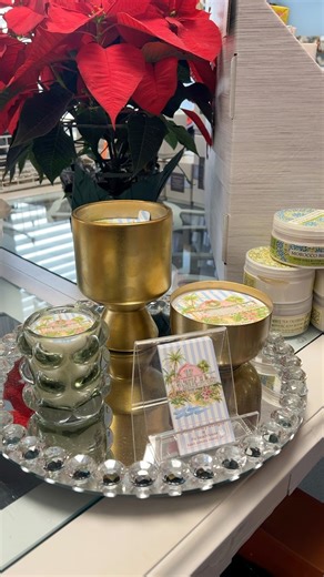 🎄🏡 New “Holiday House” candle is here at Diane Bailey Designs and our beach house is featured on the label! We only have a few left, so stop in and grab yours before they’re gone! ✨ | Diane Bailey Designs