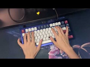 Keychron Q1 - Stock vs Modded sound test with KTT Kang Whites