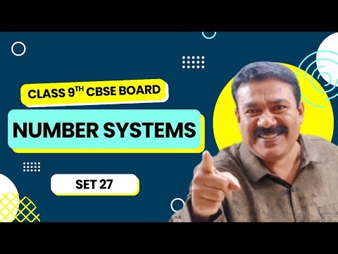 9th CBSE I Number Systems I Set 27 I Reji Jose Tuition