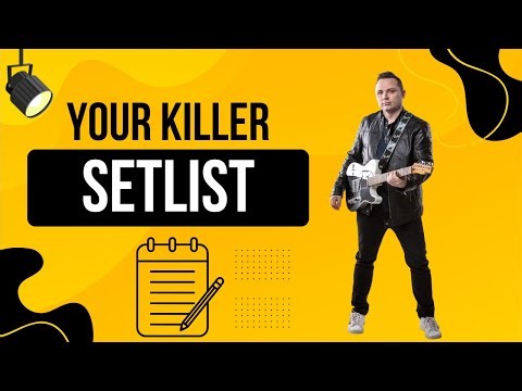 How to Build a Killer Setlist (Fast)