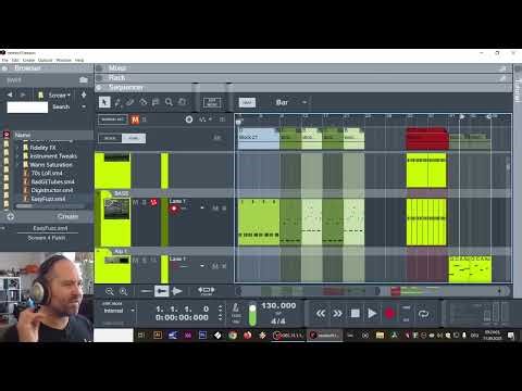 Making a track from scratch in Reason 12 - part 4 (melody & structure)
