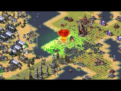 Red Alert 2 New Mod 2026 - Golden Eagle Protocol - Nightmare AI (6vs1)