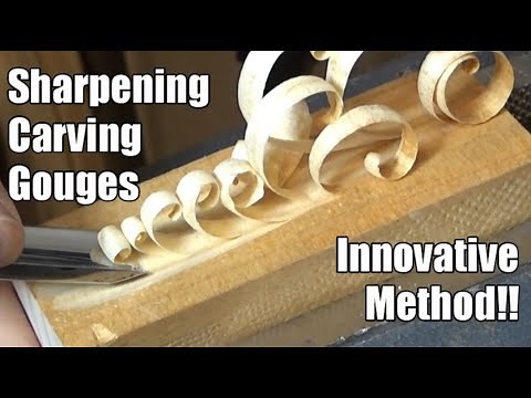 Sharpening a Carving Gouge