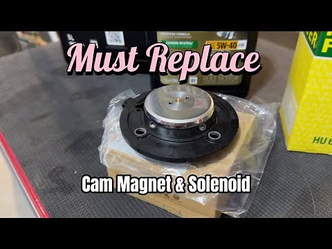2014 VW Jetta Rough Idle & Stalling - P0341 & P0011 Codes (Intake Cam Magnet & Solenoid Replacement)