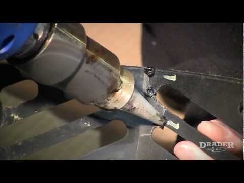 Plastic Welding with Ease » Weld and repair a Snowmobile Hood with a plastic welder