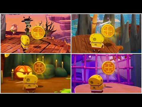 SpongeBob SquarePants: The Cosmic Shake – All Coin Locations