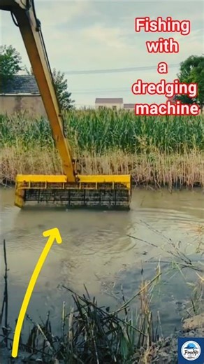 Amazing Machine Fishing in the River | Modern Fish Catch Technique #fishing #irrigation canal #short
