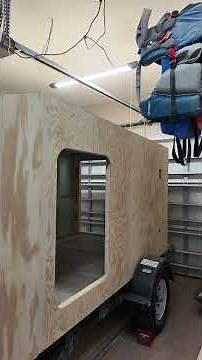 DIY Squaredrop Camper Build Update | Floor, Framing & Sheathing Progress Tour