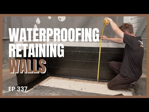 How to Waterproof A Retaining Wall