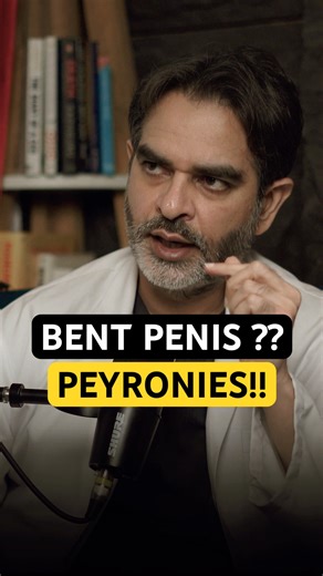 Penis Curvature Explained #peyroniesdisease