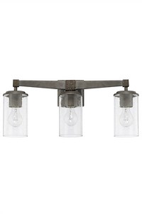 Capital 125931UG-435 Zac 3-Light Vanity Fixture Urban Grey