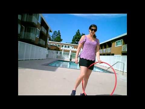 How to Make a Hula Hoop Come Back to You Hoop dance tutorial Asheville, NC