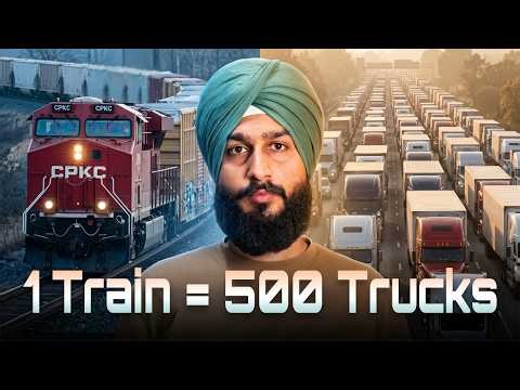 Will Trains Replace Truckers? The Reality Drivers Aren't Being Told (Punjabi Language)