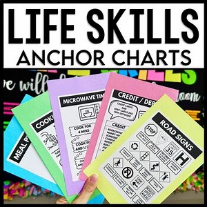 Life Skills Anchor Chart Posters