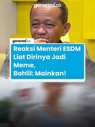 Reaksi Menarik Bahlil Lahadalia terhadap Meme AI