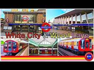 London Underground Action at White City & Wood Lane Stations - (05/07/2023)