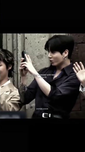 Him in navy blue... #bts #bangtan #jungkook #jk #navybluefit #kim_taelvin
