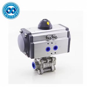[Hot Item] Adjustable Angle Pneumatic Valve Double Acting Ball Valve
