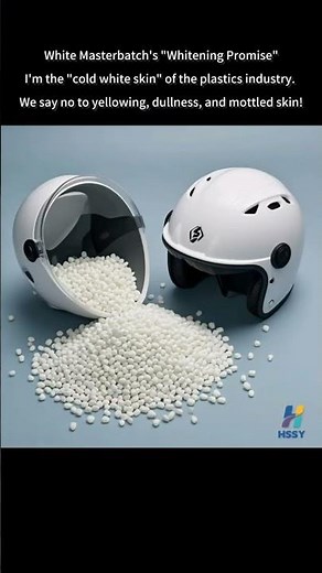 White Masterbatch Guaranteeing Vibrant, Consistent White Plastic Products