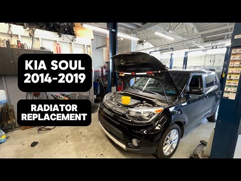 HOW TO REPLACE RADIATOR ON YOUR VEHICLE, KIA SOUL 2014~2019 ‪@WrenchingRyan‬