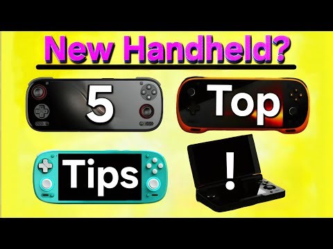 Top 5 Tips for your new Handheld. Practical 'Starter Guide' for Retroid, Anbernic, AYN, Ayaneo Konkr