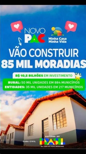 Várias Unidades Prontas!🏠Minha Casa Minha Vida.(PMCV)@ministeriocidades @Gov.Federal