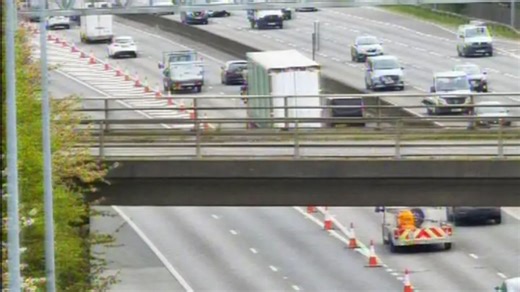 Major motorway shut after huge oil spill as road to be shut for 'several hours'