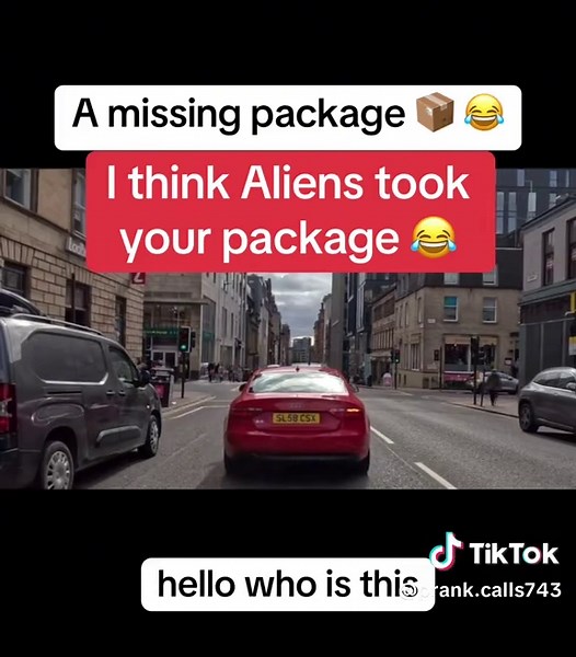 Hilarious Prank Call about Missing Packages and Aliens