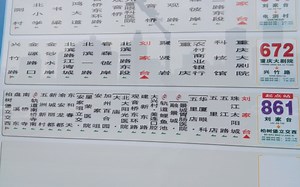 重庆公交861路(刘家台-柏树堡立交西)第一视角前方展望