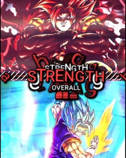 SSJ 4 GOGETA VS SSJ BLUE VEGITO🔥✨️