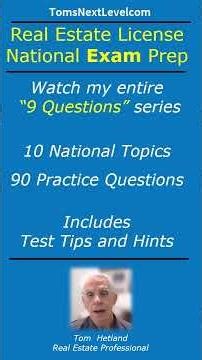 Practice Exam THE PRACTICE of REAL ESTATE #exampreparation #exam #realestate #realestateexamprep