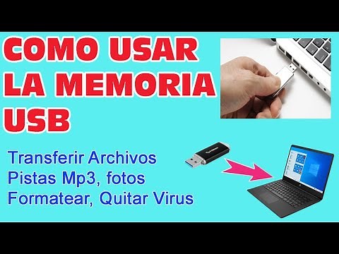 Como usar una memoria USB, como formatearla, transferir archivos eliminar virus 2026